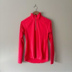 Champion Women's Pink Long Sleeve Quarter Zip